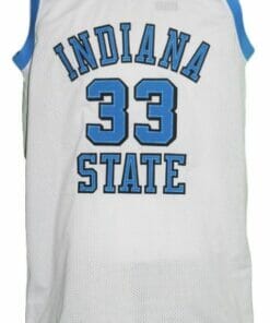 Larry Bird #33 College Basketball Jersey Sewn White