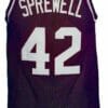 Latrell Sprewell #42 Washington Purgolders Basketball Jersey Purple