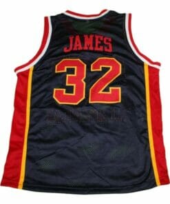 Lebron James #32 McDonalds All American Basketball Jersey Black