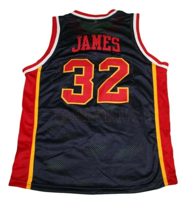 Lebron James #32 McDonalds All American Basketball Jersey Black 1 Lebron James #32 McDonalds All American Basketball Jersey Black