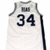 Len Bias #34 Wildcats High School Basketball Jersey White 7 Len Bias #34 Wildcats High School Basketball Jersey White