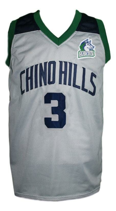 Liangelo Ball #3 Chino Hills Huskies Basketball Jersey Grey