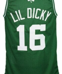 Lil Dicky Big Show Basketball Jersey Green