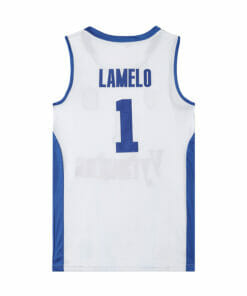 Lithuania Prienu Vytautas #1 LaMelo Basketball Jersey White