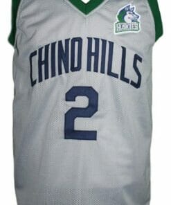 Lonzo Ball #2 Chino Hills Huskies Basketball Jersey Grey
