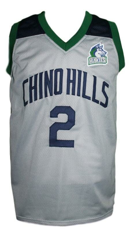 Lonzo Ball #2 Chino Hills Huskies Basketball Jersey Grey