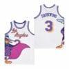 Los Angeles 3 Darkwing Movie Basketball Jersey White