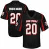 Custom Louisville Cardinals Jersey Name Number NCAA Football Black