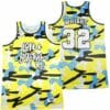 Love And Basketball 32 Wright Movie Basketball Jersey