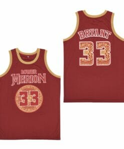Lower Merion #33 Bryant Movie Basketball Jersey