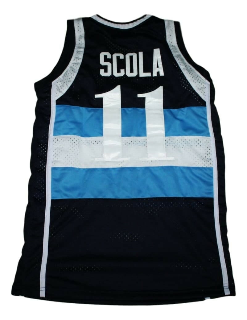 Luis Scola #11 Topper Argentina Basketball Jersey Navy Blue 1 Luis Scola #11 Topper Argentina Basketball Jersey Navy Blue