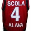 Luis Scola Tau Ceramica Basketball Jersey Maroon