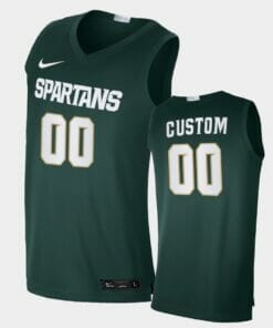 Michigan State Spartans Custom Name Number Green Alumni Limited College Basketball Jersey