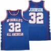Magic Johnson 32 Mcdonalds Movie Basketball Jersey