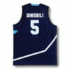 Manu Ginobili #5 Team Argentina Basketball Jersey Navy Blue 6 Manu Ginobili #5 Team Argentina Basketball Jersey Navy Blue