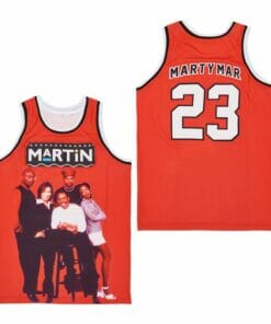 Martin #23 Martymar Movie Basketball Jersey