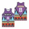 Martin 8 Im The Man Movie Basketball Jersey Purple