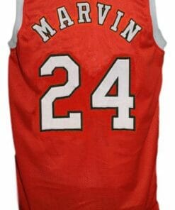 Marvin Barnes #24 Spirits Of St Louis Aba Basketball Jersey Orange