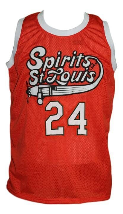 Marvin Barnes #24 Spirits Of St Louis Aba Basketball Jersey Orange