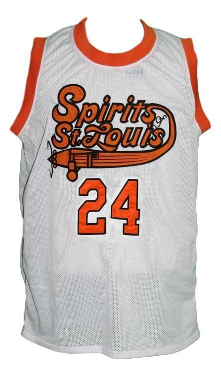 Marvin Barnes #24 Spirits Of St Louis Aba Basketball Jersey White