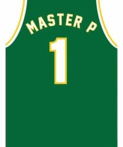 Master P #1 No Limit Basketball Jersey Green