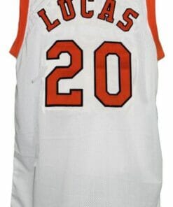 Maurice Lucas #20 Spirits Of St Louis Aba Basketball Jersey White