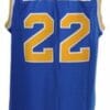McCall #22 Crenshaw High Love And Basketball Jersey Blue