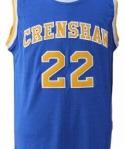 McCall #22 Crenshaw High Love And Basketball Jersey Blue