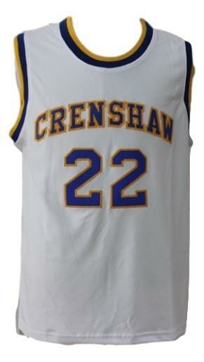 McCall #22 Crenshaw High Love And Basketball Jersey White