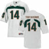 Miami Hurricanes #14 Testaverde NCAA College Football Jersey White