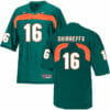 Miami Hurricanes #16 Shirreffs NCAA College Football Jersey Green 6 Miami Hurricanes #16 Shirreffs NCAA College Football Jersey Green