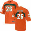 Miami Hurricanes #26 Jenkins NCAA College Football Jersey Orange