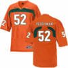 Miami Hurricanes #52 Perryman NCAA College Football Jersey Orange 7 Miami Hurricanes #52 Perryman NCAA College Football Jersey Orange