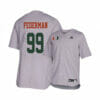 Miami Hurricanes 99 Daniel Federman Gray College Baseball Jersey