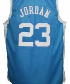 Michael Jordan #23 College Basketball Jersey Blue