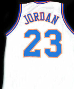 Michael Jordan #23 Tune Squad Space Jam Basketball Jersey White