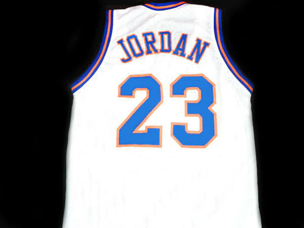 Michael Jordan #23 Tune Squad Space Jam Basketball Jersey White 1 Michael Jordan #23 Tune Squad Space Jam Basketball Jersey White
