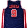 Michael Jordan #9 Team USA Basketball Jersey Navy Blue