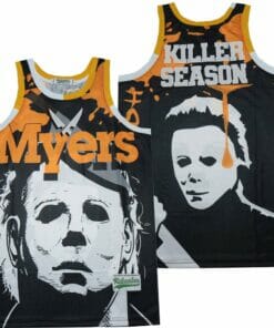 Michael Myers Killer Season Movie Basketball Jersey