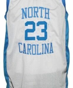 Michael Jordan #23 College Basketball Jersey White