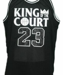 Michael Jordan King Of The Court Basketball Jersey Black