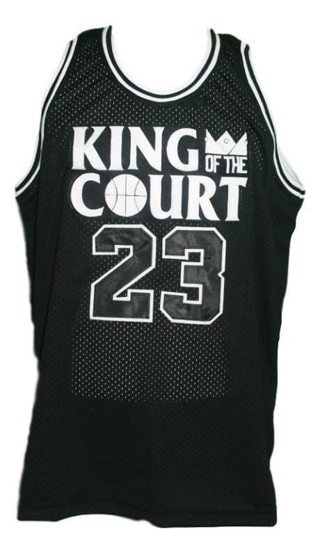 Michael Jordan King Of The Court Basketball Jersey Black