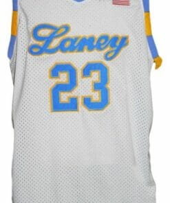Michael Jordan #23 Laney High School Basketball Jersey White