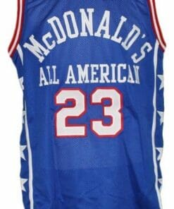 Michael Jordan #23 McDonald's All American Basketball Jersey New Blue