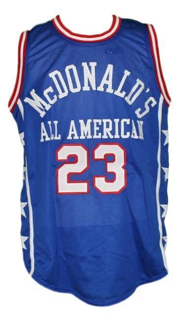Michael Jordan #23 McDonald's All American Basketball Jersey New Blue