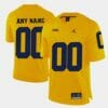 Michigan Wolverines Custom Jersey Name Number Football Yellow Stitched 6 Michigan Wolverines Custom Jersey Name Number Football Yellow Stitched