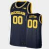 Michigan Wolverines Custom Name Number Navy Limited Basketball Jersey 5 Michigan Wolverines Custom Name Number Navy Limited Basketball Jersey1