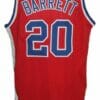 Mike Barrett #20 Virginia Squires Aba Retro Basketball Jersey Red