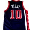 Mike Bibby #10 Team USA Basketball Jersey Navy Blue