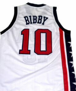 Mike Bibby #10 Team USA Basketball Jersey White